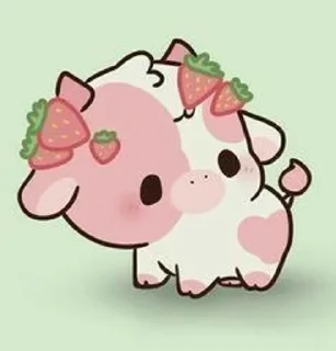 💗 emoji коровка Telegram sticker 6 of 15