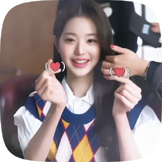 🌟 emoji wonyoung/ive• @lovelystickersn Telegram sticker 15 of 30