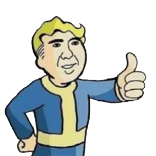 Sticker from Fallout @Radioactivezone
