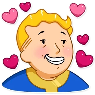 💕 emoji Фалаут Telegram sticker 15 of 34