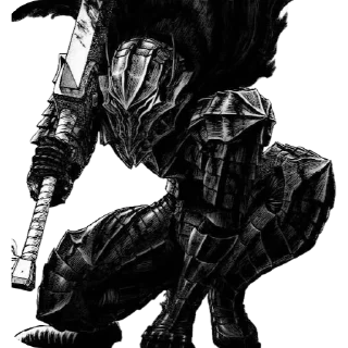 🗡 emoji Guts by @Topchel1337 Telegram sticker 1 of 20