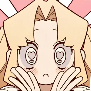 😟 emoji BIBI- I love Amy @O_0woyo Telegram sticker 8 of 60