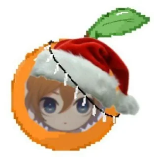 🍊 emoji Нянянян Telegram sticker 11 of 12