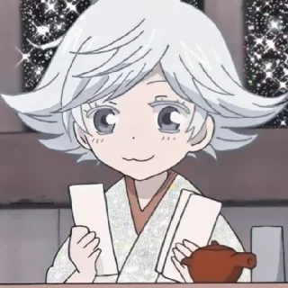 🤍 emoji мидзуки Telegram sticker 5 of 36