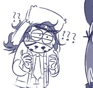 🤨 emoji from:@kew_blue Telegram sticker 6 of 101