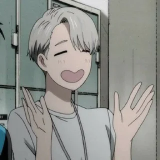 😊 emoji @aNIMeotSaslika Виктор Telegram sticker 23 of 35
