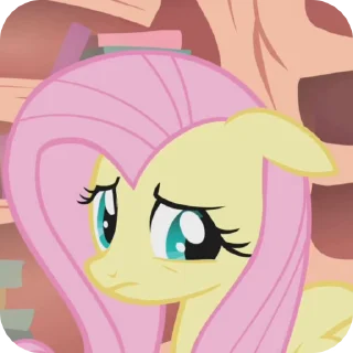 🌟 emoji Fluttershy @stickerpacksfan Telegram sticker 14 of 25