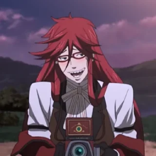 😳 emoji Grell (by @meruru) Telegram sticker 19 of 44
