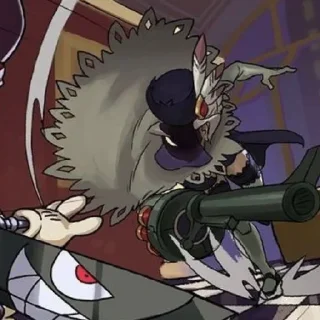 😐 emoji Далия от Skullgirls channel ! Telegram sticker 12 of 15