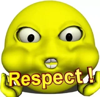 👍 emoji 3д смешнявки Telegram sticker 24 of 32