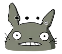 😶 emoji Tonari no Totoro Telegram sticker 24 of 40
