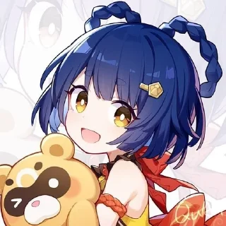 Sticker from Genshin impact