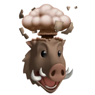 🤯 emoji my reaction to that information Telegram sticker 23 of 54
