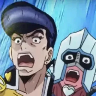 😮 emoji Jojo part1 Telegram sticker 18 of 28