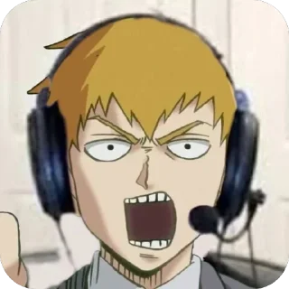Sticker from Reigen Arataka @anime4_arts