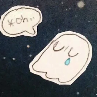 👻 emoji ɴᴀᴘsᴛᴀʙʟᴏᴏᴋ ʙʏ : : @stickers_undertale Telegram sticker 5 of 30