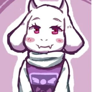 Sticker from ᴛᴏʀɪᴇʟ ʙʏ : @stickers_undertale