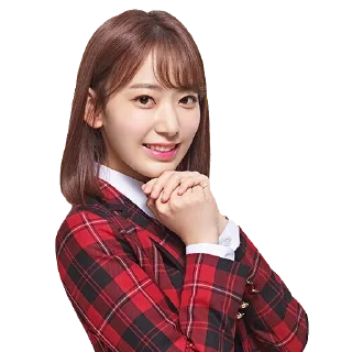🙏 emoji @jonafzan Iz*one IZONE Telegram sticker 6 of 50