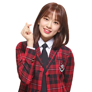 ❤️ emoji @jonafzan Iz*one IZONE Telegram sticker 11 of 50