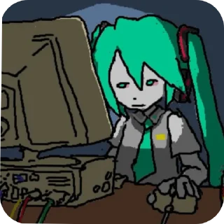 📖 emoji Hatsune Miku-@Kucheriavka Telegram sticker 23 of 26