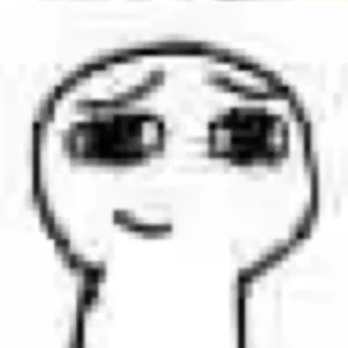 😌 emoji 表情包小人 Telegram sticker 13 of 102