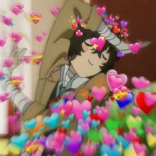 ☠️ emoji Dazai Osamu Telegram sticker 11 of 30