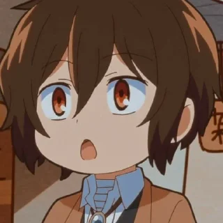 ☠️ emoji Dazai Osamu Telegram sticker 5 of 30