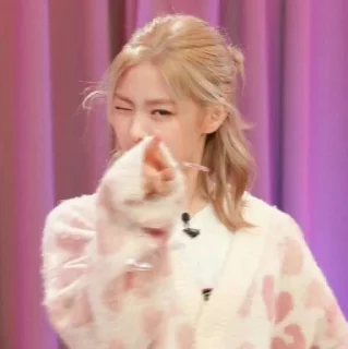 👆 emoji BLAT MEMbI ITZY Telegram sticker 24 of 27