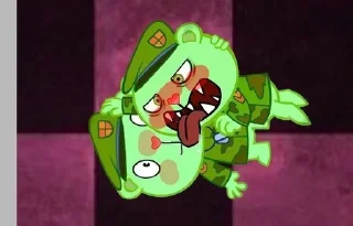 🤡 emoji Flippy y Fliqpy Telegram sticker 11 of 20