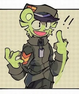 🖕 emoji Flippy y Fliqpy Telegram sticker 13 of 20