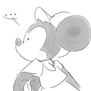 😄 emoji Mickey, Oswald etc. Telegram sticker 13 of 36