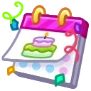 🗓 emoji Desk Calendar | @Gift_Alerts Telegram sticker 21 of 100