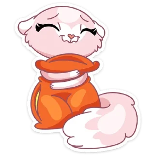 ☺️ emoji Розовая Нура (@TgSticker) Telegram sticker 13 of 49