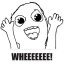 🤗 emoji Me-me-mem Telegram sticker 24 of 59
