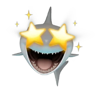 🦈 emoji акула Telegram sticker 5 of 17