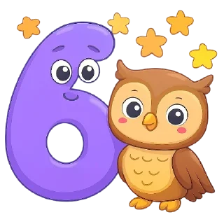 👍 emoji Цифры :: @mir_detstva_tg Telegram sticker 7 of 10