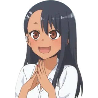 😀 emoji Nagatoro Telegram sticker 23 of 36