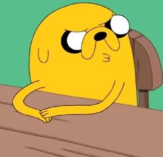 🗿 emoji Jake the Dog Telegram sticker 6 of 69