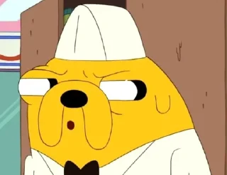 🙃 emoji Jake the Dog Telegram sticker 18 of 69