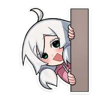 👧 emoji Оля | @Stick4Gram Telegram sticker 14 of 48