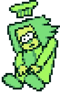 Sticker from Зелёная @sticker_deltarune @fStikBot