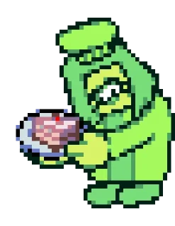 Sticker from Зелёная @sticker_deltarune @fStikBot