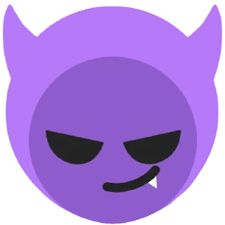 😈 emoji tiktok emojis Telegram sticker 18 of 46