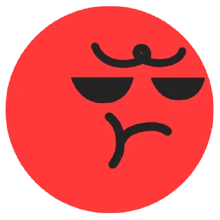 😠 emoji tiktok emojis Telegram sticker 20 of 46