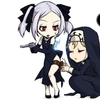 🤍 emoji ᴍᴀʀɪᴇ/мари 🤍💀 :: Telegram sticker 9 of 30