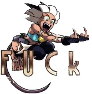 🦦 emoji мисс форчун 

@stickers_anime3 Telegram sticker 18 of 30
