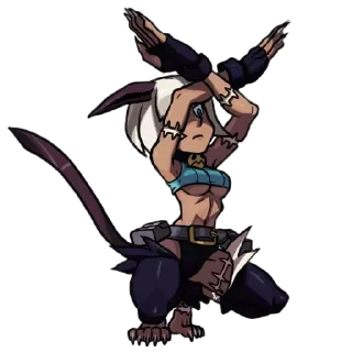 🦦 emoji мисс форчун 

@stickers_anime3 Telegram sticker 24 of 30