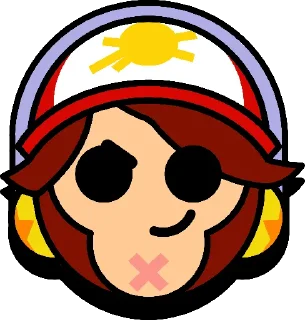⬜️ emoji Brawl Stars Pins | @BSRegion Telegram sticker 20 of 120