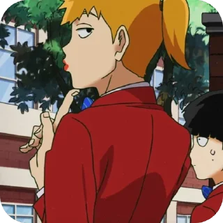 😘 emoji Reigen Arataka • @Earth928B Telegram sticker 22 of 50