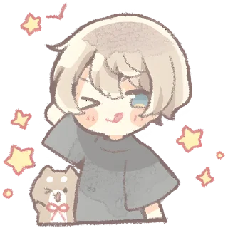 Sticker from Повседневный кун @nyasticks
